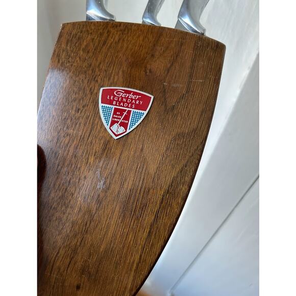 Vintage Gerber Legendary blade knife set of 3 in box - Picture 7 of 16